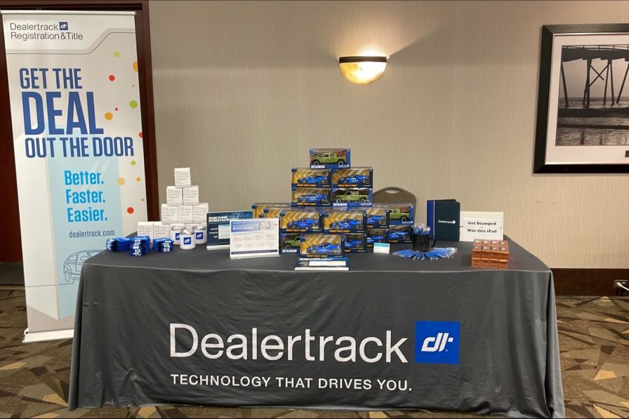 Fun giveaways at the Dealertrack table led to some great conversations with North Carolina dealers in December 2022.