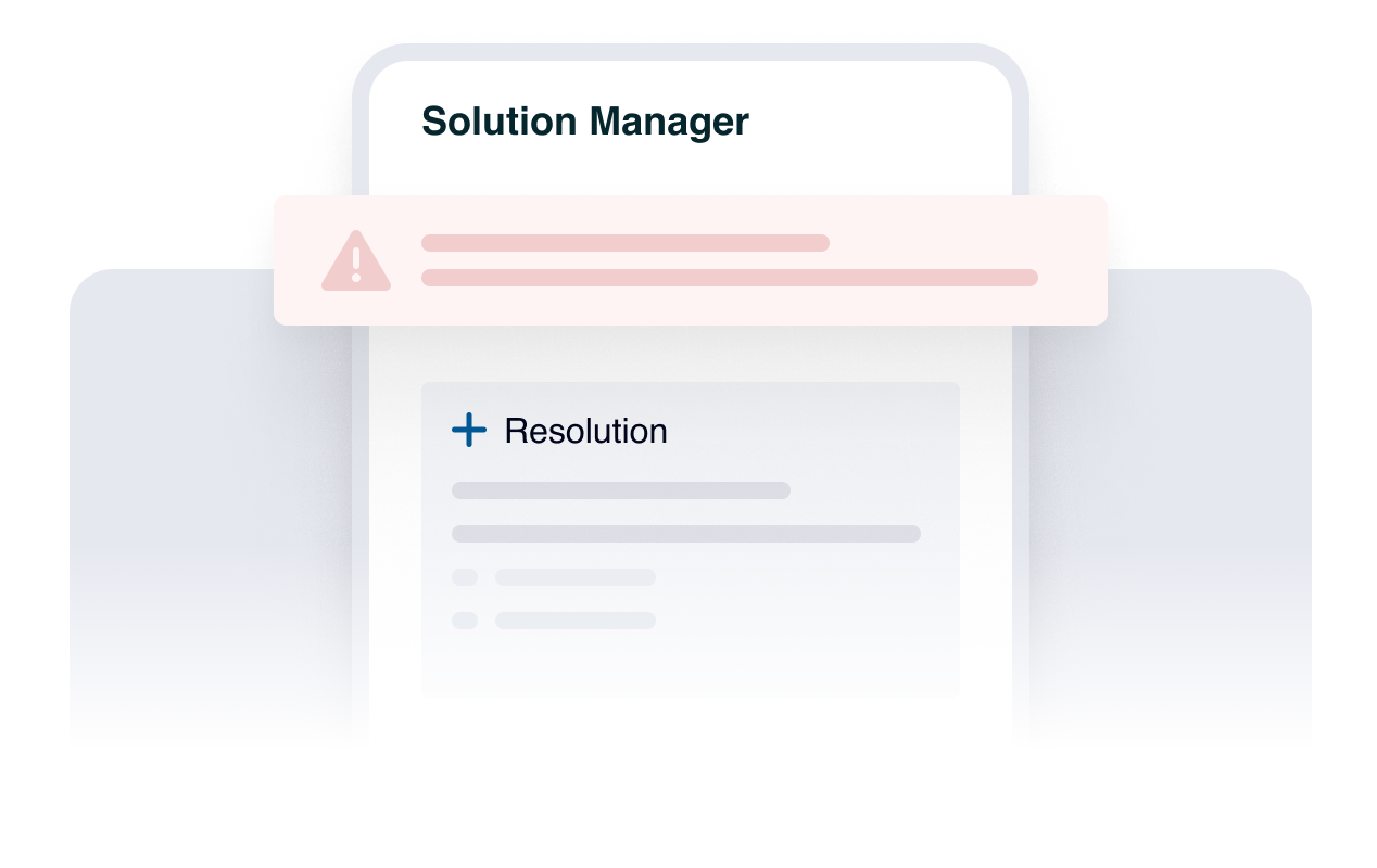 Solution Manager