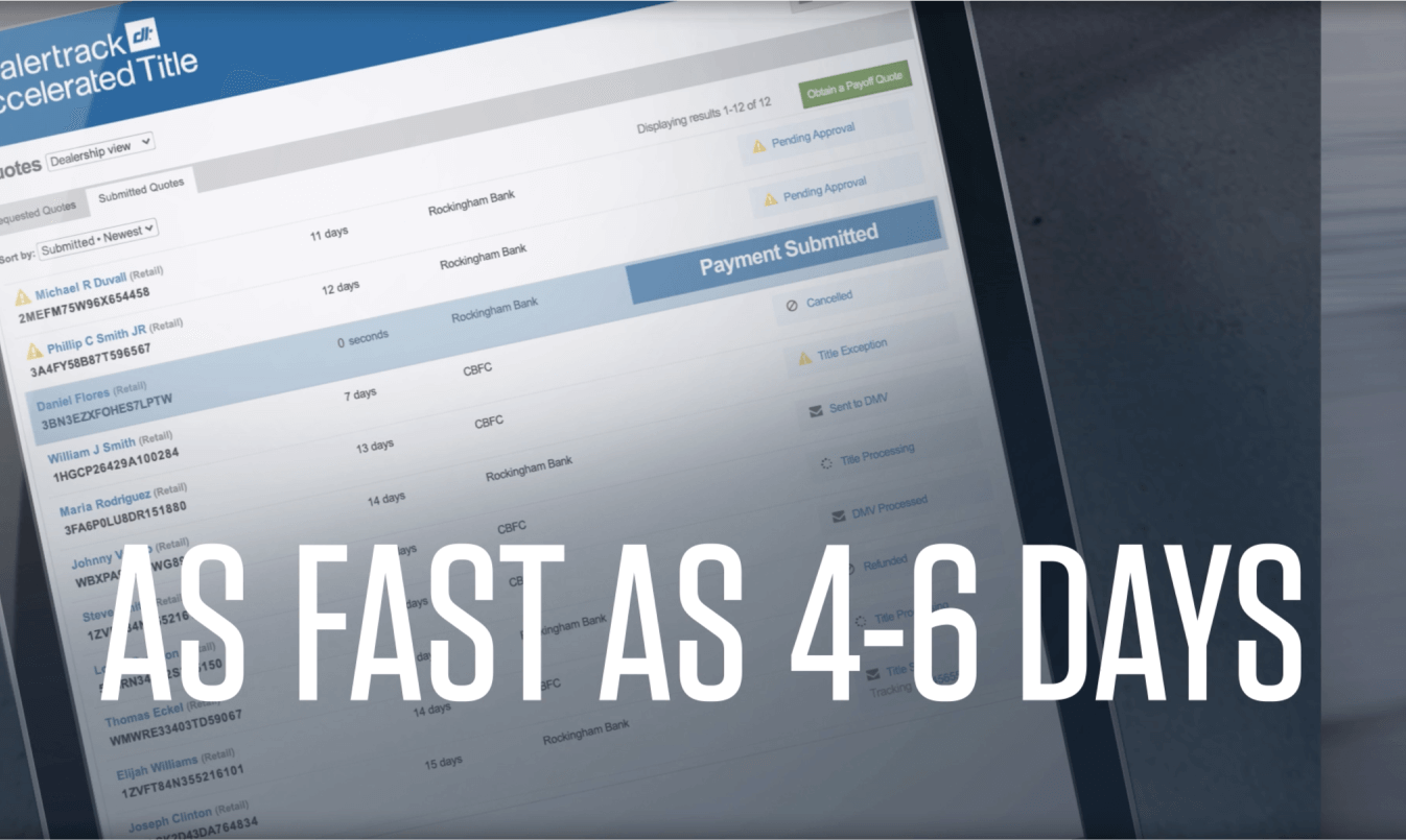 Dealertrack Accelerated Title Featured Benifits Video Thumbnail